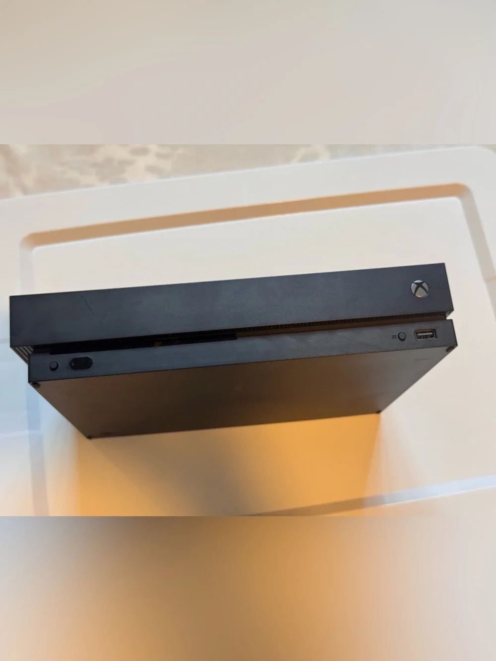 Microsoft Xbox One X Black Console with Front USB